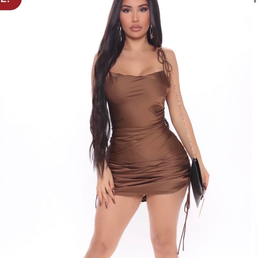 Fashion Nova Come Pull My Strings Mini Dress